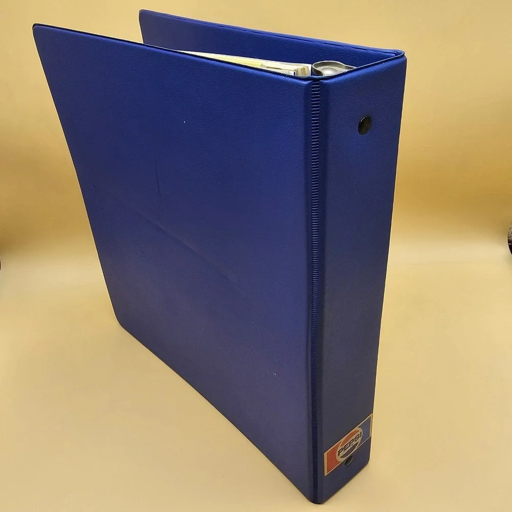 BEAMAN PEPSI Fountain‎ Beverage Sales Manual Binder Original 1988 Vintage